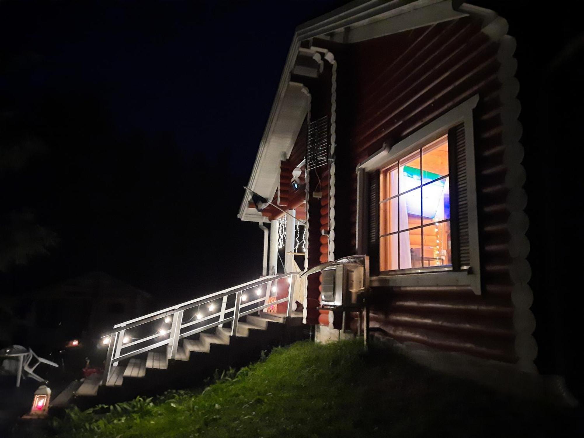 Lapin Villa Hiisi Joen Rannalla Ranua Luaran gambar